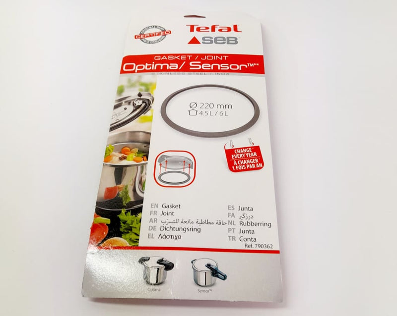 Tefal Pressure Cooker Seal for Sensor Optima & Stainless - 790362 Parts