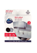 35602044 Universal Rangehood Carbon Filter Anti-Odour with Saturation Indicator 210x35 Filter